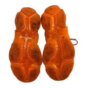 Balenciaga | Shoes | Balenciaga Triple S Orange Sneakers  display picture 1